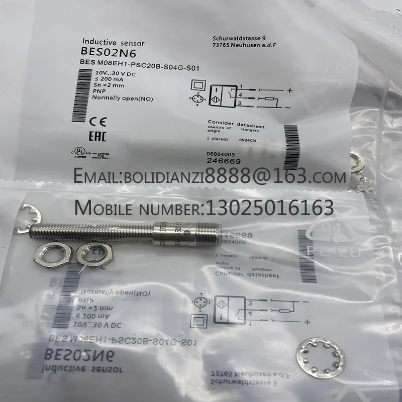 

The brand-new original sensor BES M08EH1-PSC20B-S04G-S/S01 warranty for one year in stock
