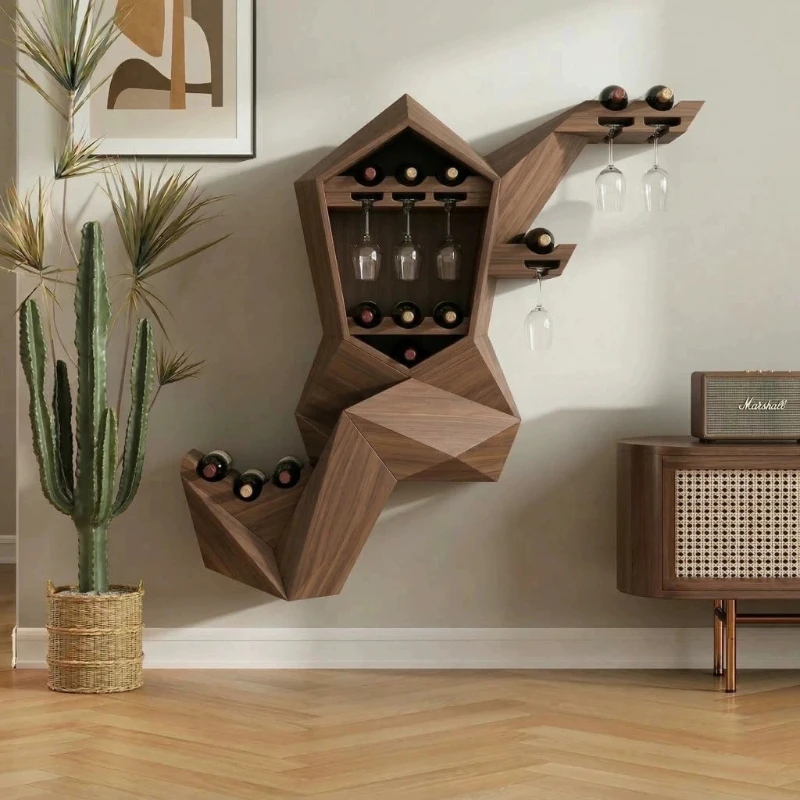 Wooden Luxury Display Cabinet Decoration Beauty Modern Storage Living Room Cabinets Bauhaus Wine Armario Multiuso Furniture Home