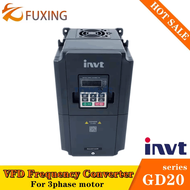 

INVT Inverter GD20-004G-4 GD20-5R5G-4 VFD Frequency Converter 380V Drive 4kw 5.5kw 1.5kw 2.2kw For 3Phase Motor Speed Control