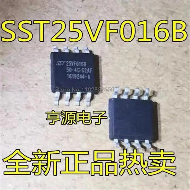 1-10 pces SST25VF016B-50-4C-S2AF 25vf016b sop8 sst25vf016b sop-8 SST25VF016B-50-4C 16 mbit spi serial flash chip ic