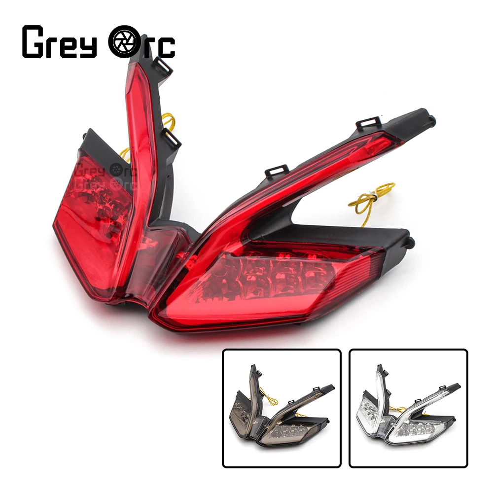 Motorcycle Rear LED Tail Light For DUCATI 899 959 1199/S/R 1299 Panigale 1199R Turn Signal Driving Brake Integrated Taillight