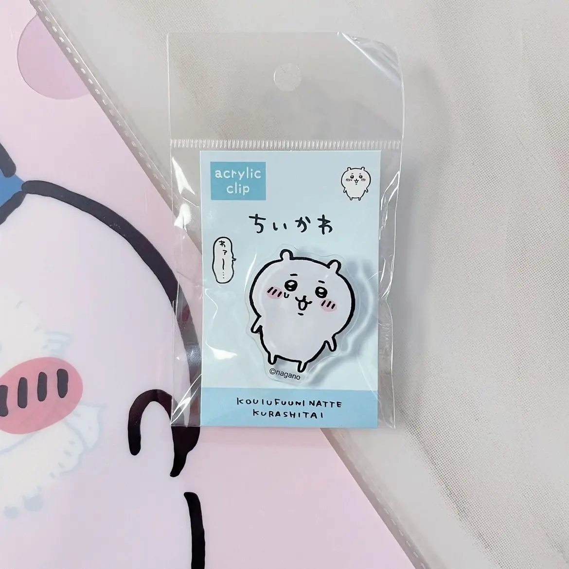 Leuk cadeau Chiikawa Hachiware Usagi pp clip foto notitie acryl notitie kleine clip