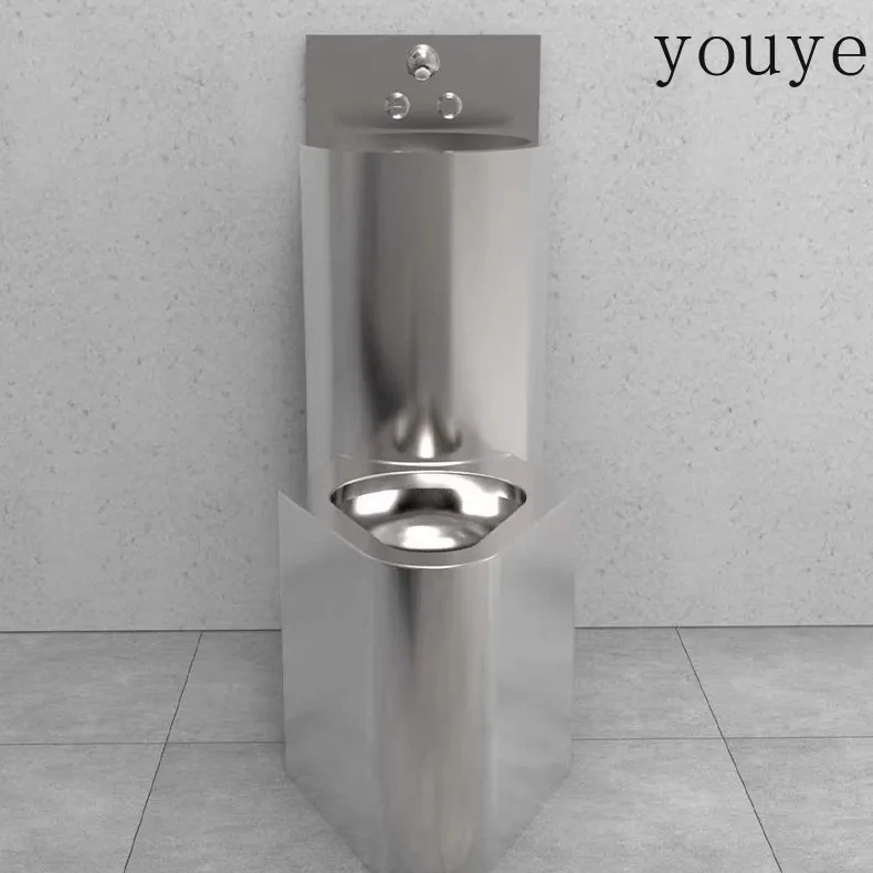 

304 stainless steel integrated sink toilet Prison detention center toilet integrated toilet wash basin