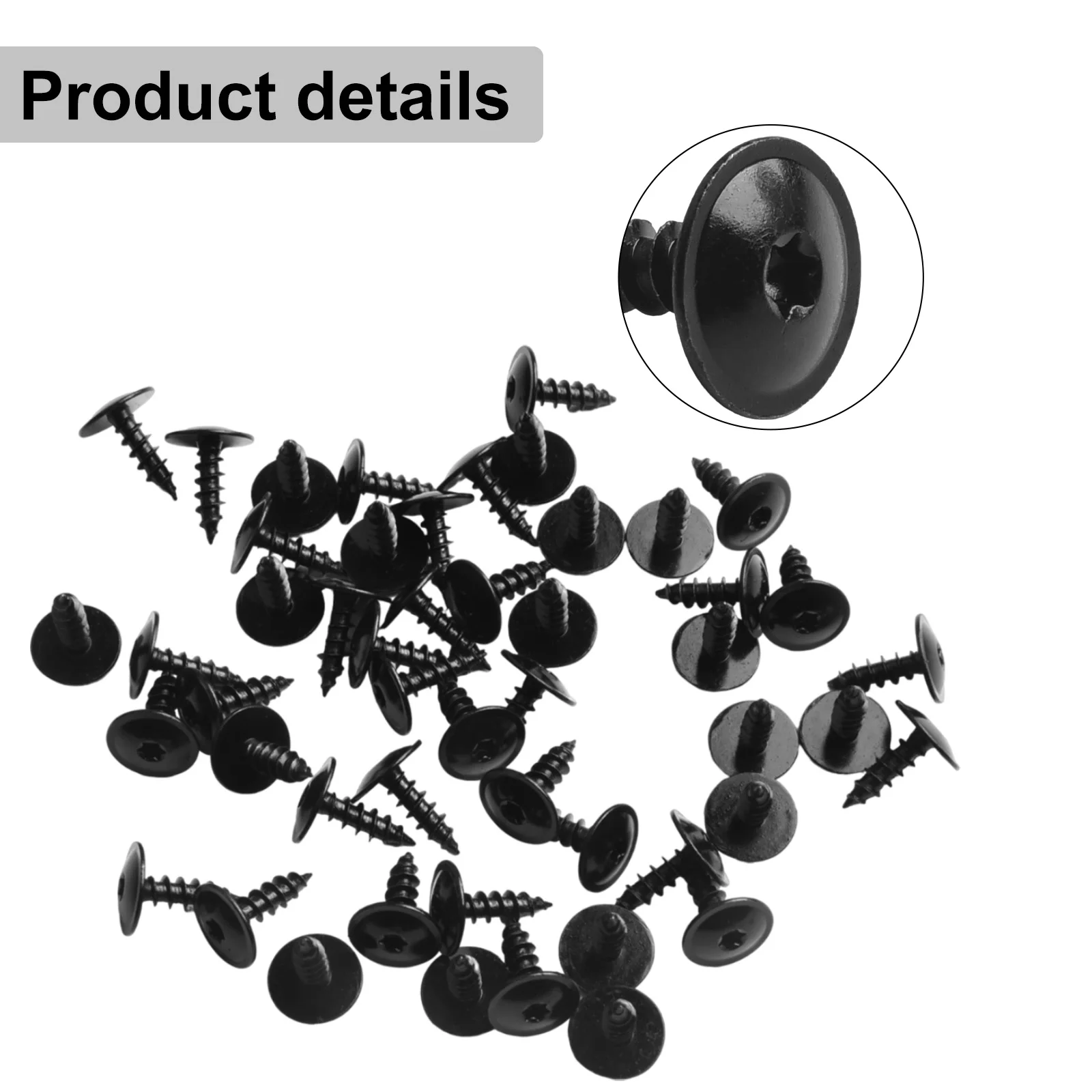 Car 50pcs Torx Screw Original Easy Installation For Golf N90974701 Replacement Undertray 15mm Front Engine Cover