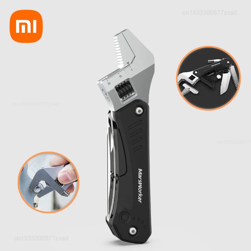 Xiaomi Marsworker Hand Tool Multi-Functional Wrench Plier Stainless Steel Survival Wire Cutter Camping Home Portable Wrench Tool