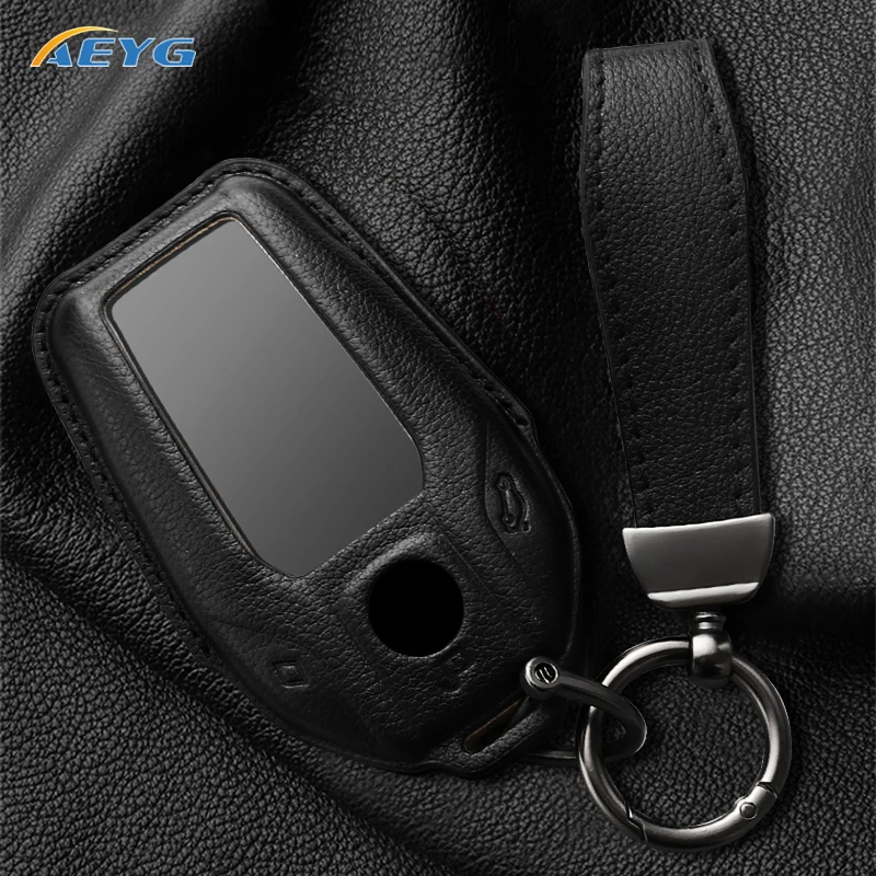 Leather Car Key Case Full Cover for BMW 5 7 series G11 G12 G30 G31 G32 i8 I12 I15 G01 X3 G02 X4 G05 X5 G07 X7 key chain