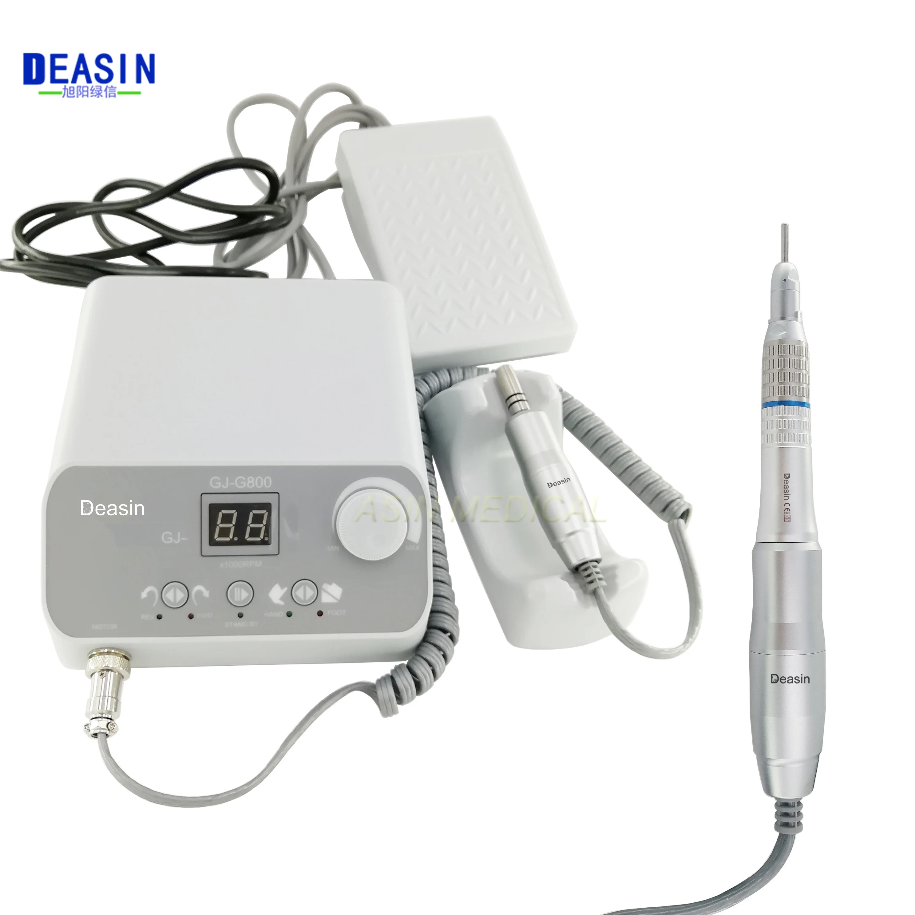 

NEW 50,000 RPM Brushless Dental Micromotor Polishing Unit With Straight Handnpiece Dental Micro Motor Dentistry Tools