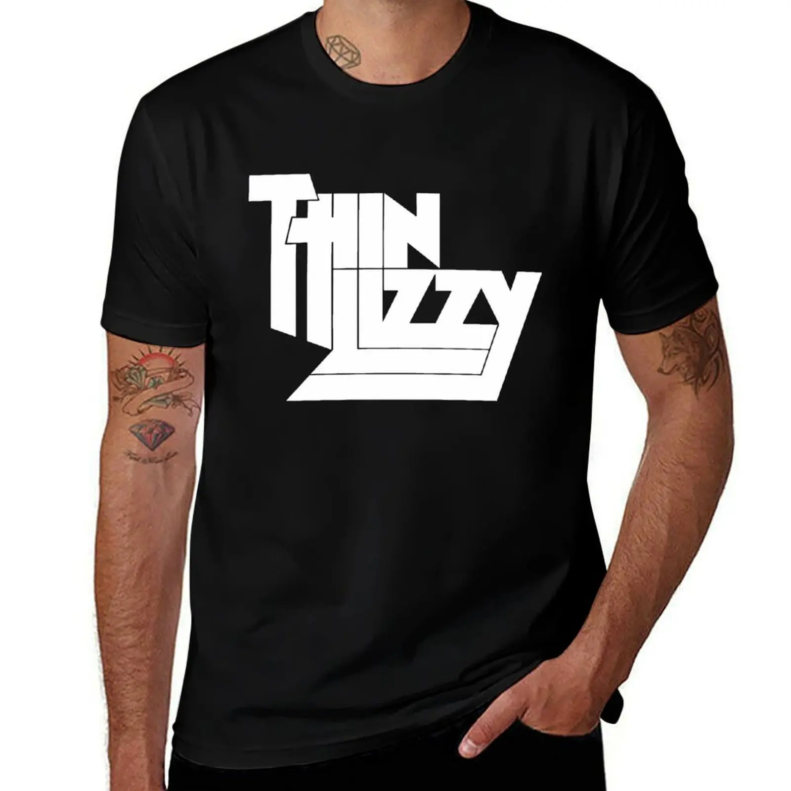 

funny shirts cotton for lizzy anime man thin t T-Shirt t shirt heavy t merchandise cotton shirts man