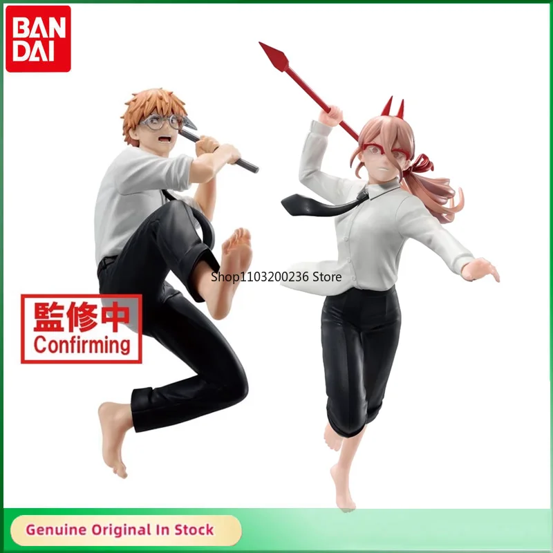 

Bandai Original Chainsaw Man VIBRATION STARS Denji Power Фигурка Модель Коллекционные украшения для рабочего стола