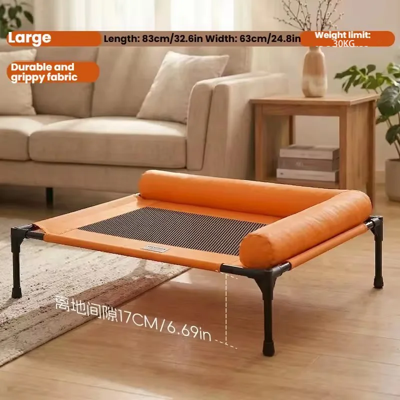 Erhöhtes Hundebett, kühlend, atmungsaktiv, feuchtigkeitsbeständig, für alle Jahreszeiten, universelles Innenbett für Hunde, Katzen, Haustierzubehör – Detail 6