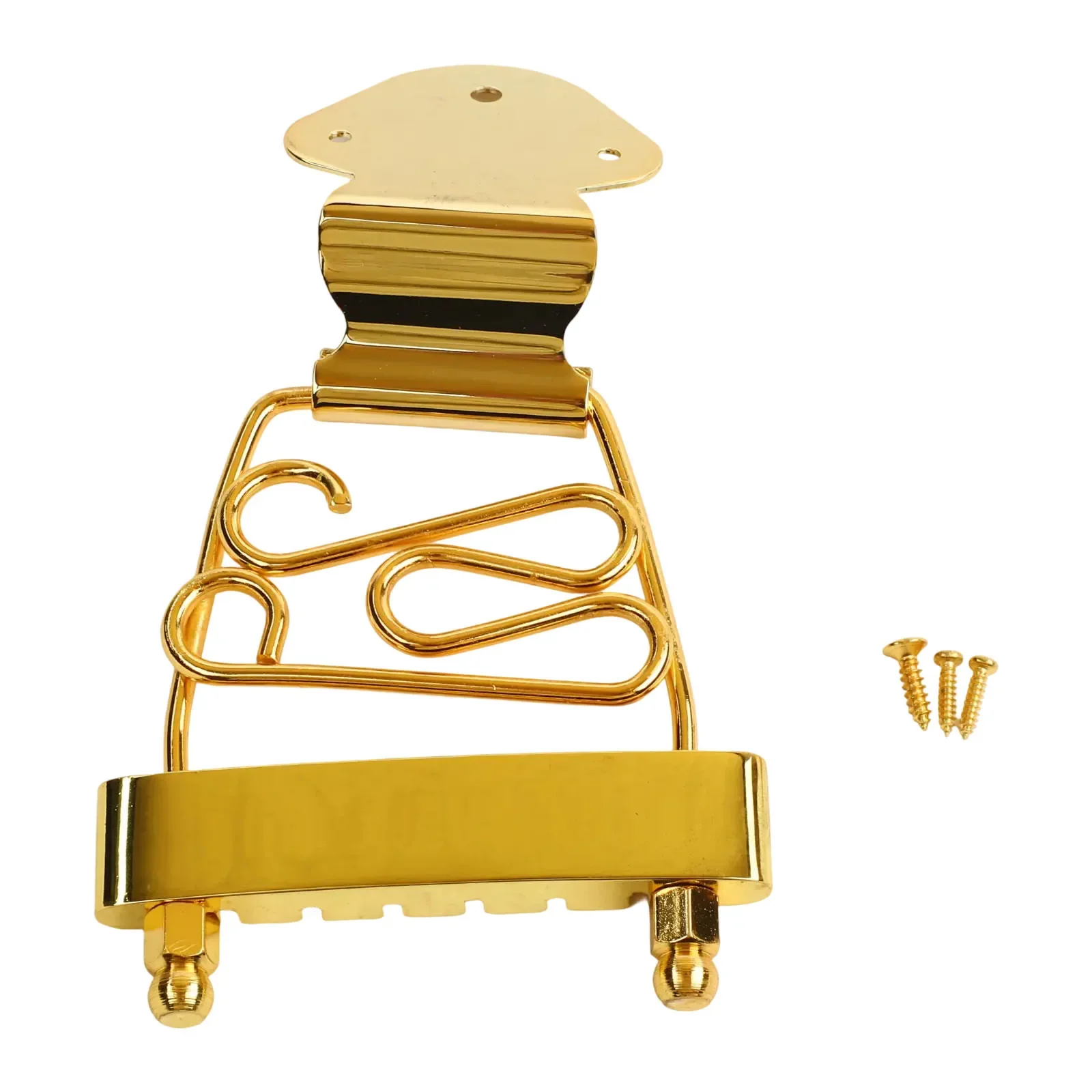 Trapeze Tailpiece Designed Specifically for 6 String Electric Guitars Ensures Optimal Sound Enhancement and Durability