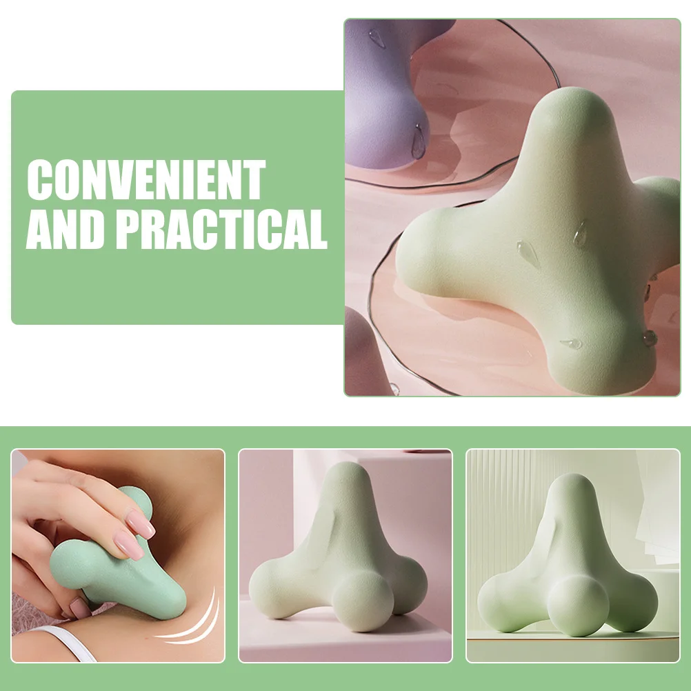 

2Pcs Massage Ball Tpe Portable Muscle Relief Tool for Back Neck Feet Yoga Fitness Sore Deep Tissue Recovery Therapy