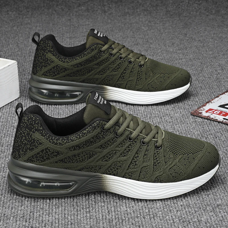 

Новые мужские кроссовки в классическом стиле, амортизирующие спортивные кроссовки с дышащей сеткой, мужская уличная повседневная спортивная обувь