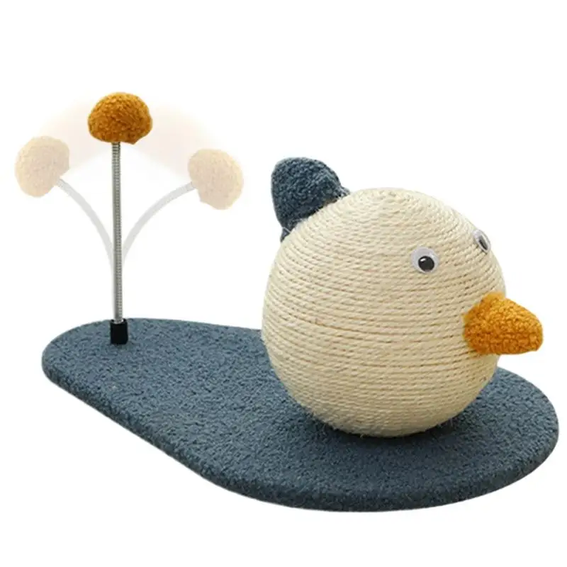 

Cat Scratcher Toy Sisal Kitten Scratcher Board Stable And Safe Duck-Shaped Design Scratcher Toy With For Home Pet Comfort