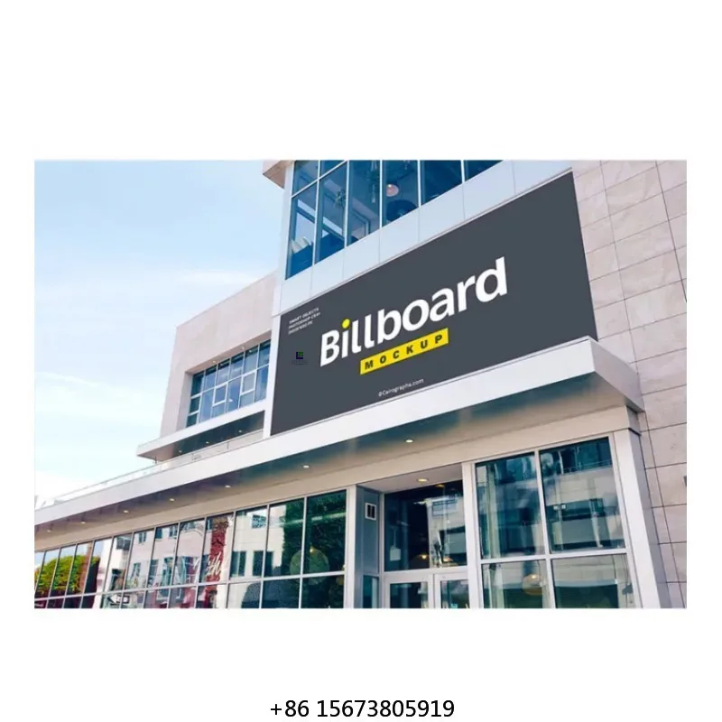 

Outdoor Die-casting Aluminum Display Cabinet 960x960mm Display Panel Energy-saving and Light LED Billboard Mall Pillar Screen