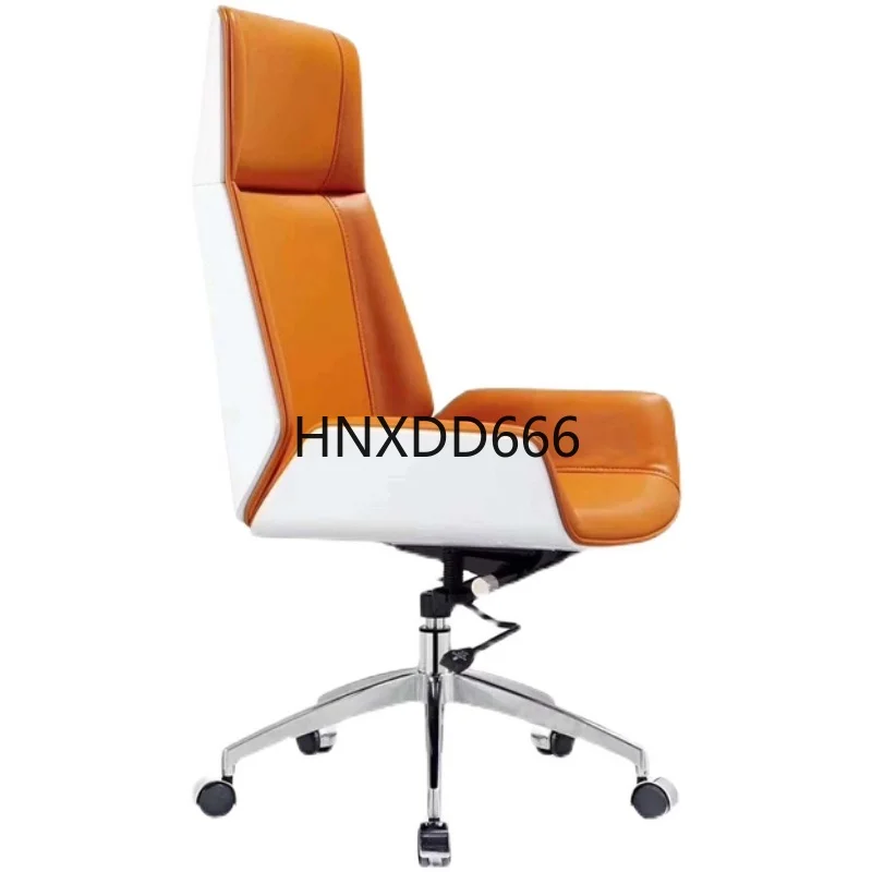 

Light luxury simple and comfortable conference chair study home rotating lifting boss chair