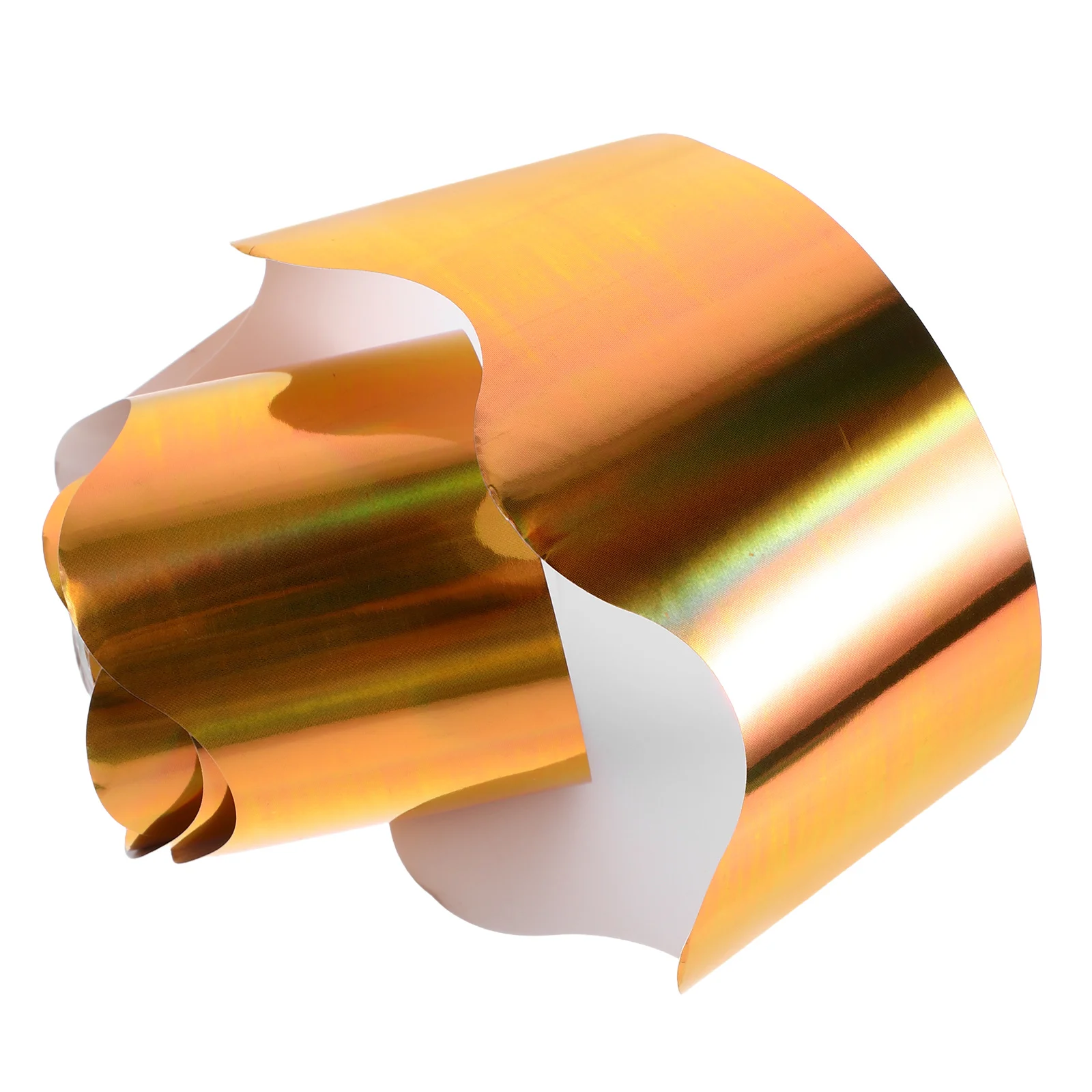 

Gold-edged Fan Bulletin Board Paper 7.6cm*10m Bulletin Board Border Decorations Classroom Poster Stickers Teaching Supplies