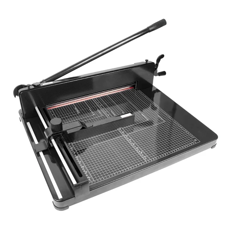 Capable of cutting approximately 400 sheets of 40MM thickness A3 paper cutter, black precision manual heavy-duty paper cutter