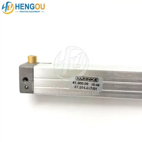 87.334.017 87.334.017/01 Auto Plate Clamp สําหรับ Heidelberg CD102 SM102 Auto แผ่นขอบด้านหน้าอะไหล่ 1050 มม.