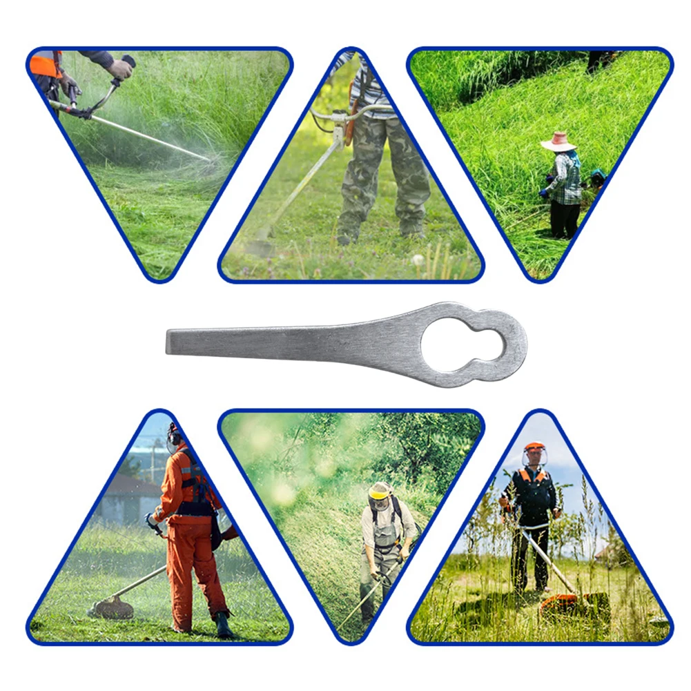 Blades Metal Grass Cutting Metal Trimming Replacement Blade Durable Mowing Machine Blades Easy To Install Garden Power Tool