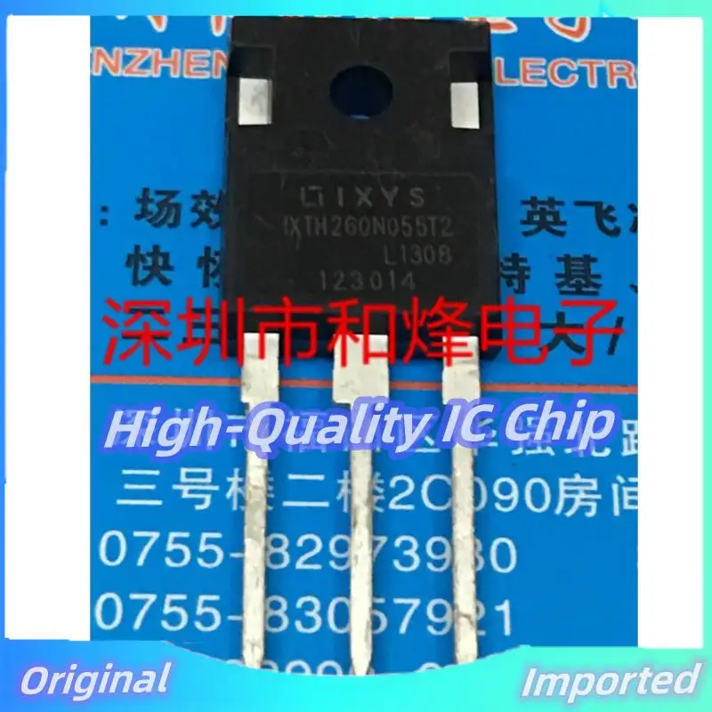 

10PCS-30PCS IXTH260N055T2 TO-247 55V 260A Imported Original Best Quality