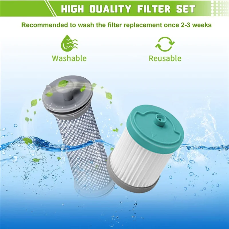 AB45 Filtro di ricambio per aspirapolvere per aspirapolvere Tineco A10/A11 Hero, A10/A11 Master, PURE ONE S11, S12 Pro EX, serie S15