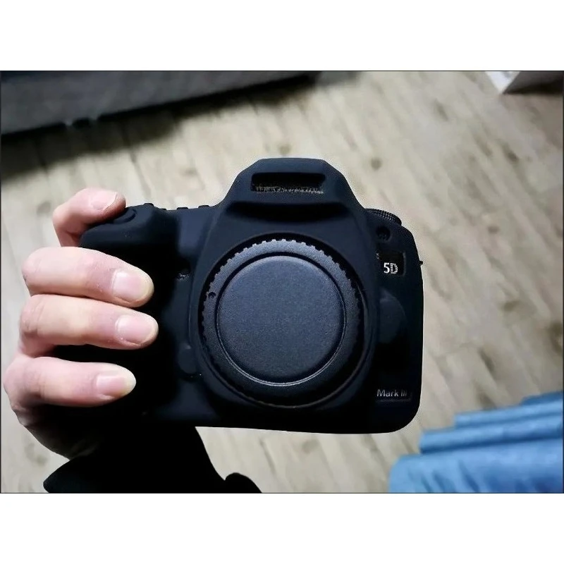 

Camera Body Case For Canon EOS 5D Mark III/IV 5D2/5D3/5D4 6DII/6D2 7DII/7D2 77D 600D/700D Soft Silicone Armor