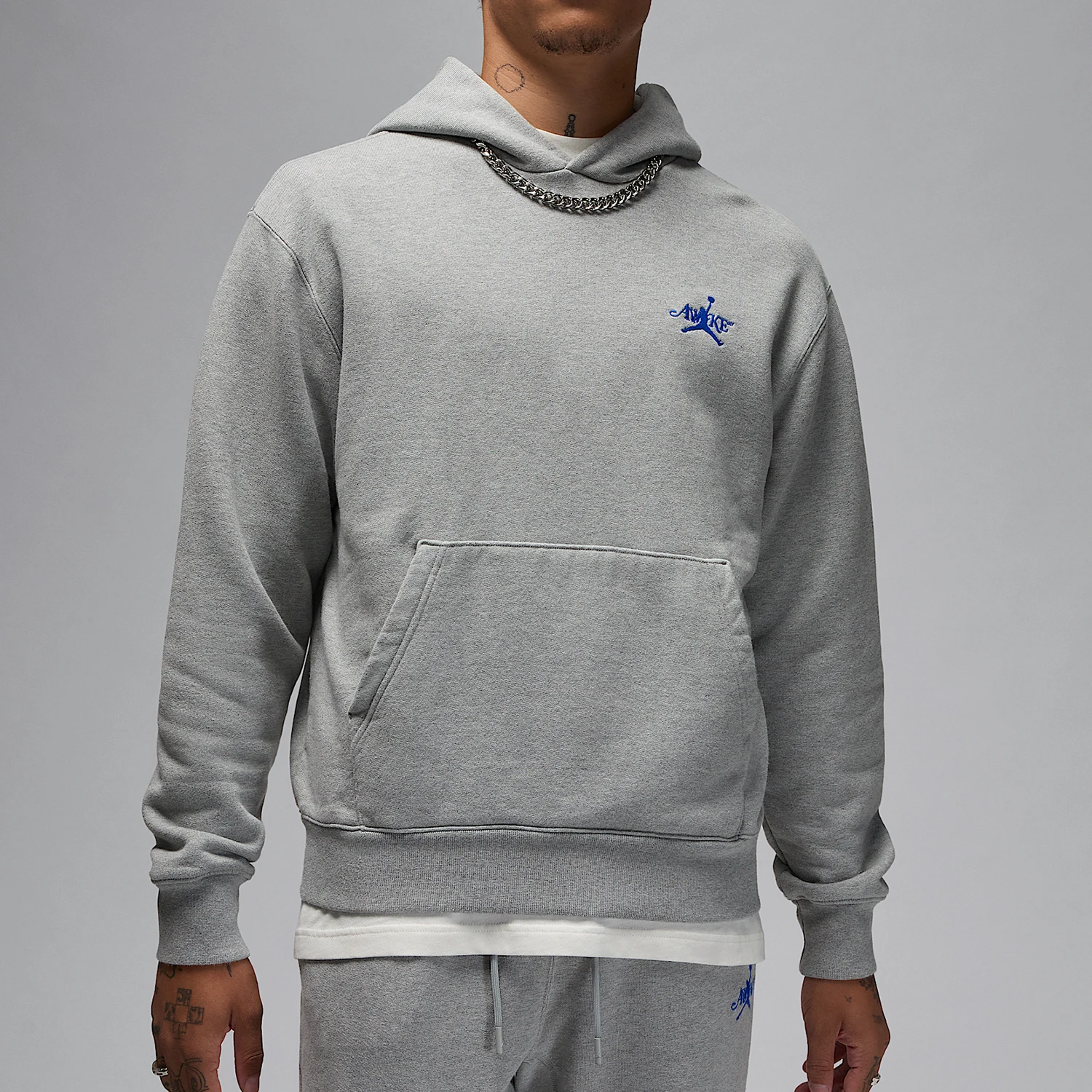 Nike genuine JORDAN men's outdoor hooded shoulder sports hoodie FQ5444-091