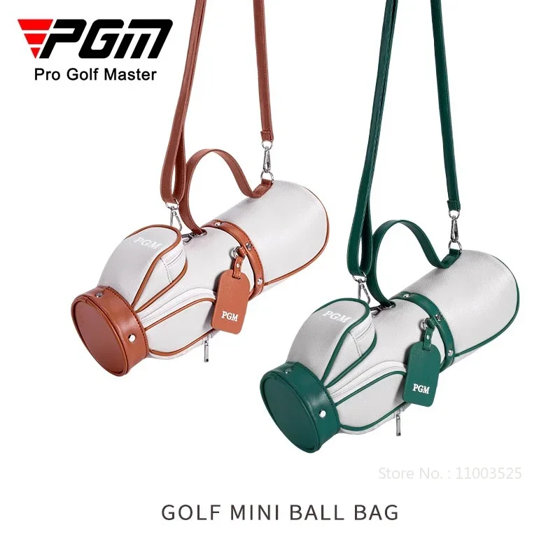 2025 PGM Golf Bags Women's Crossbody Mini Bag Super Lightweight Portable Storage Microfiber Leather Handbag Golf Mini Pack