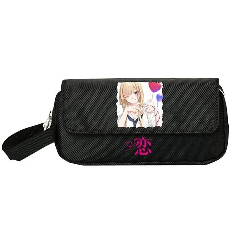 

Черный, Sono Bisque Doll wa Koi wo Suru, My Dress-Up Darling, сумка-карандаш в стиле аниме, детский пенал для девочек и мальчиков, школьные принадлежности