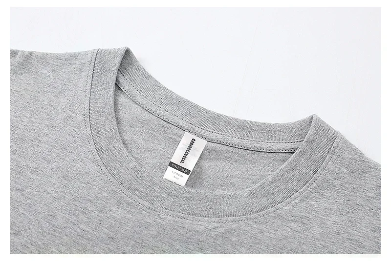 Neues Sommer-T-Shirt für Herren aus 100 % reiner Baumwolle, Motorrad-Langsamkeit für die Freiheit, Vintage-Biker-Stil, lässig, atmungsaktiv, kurze Ärmel – Detail 3