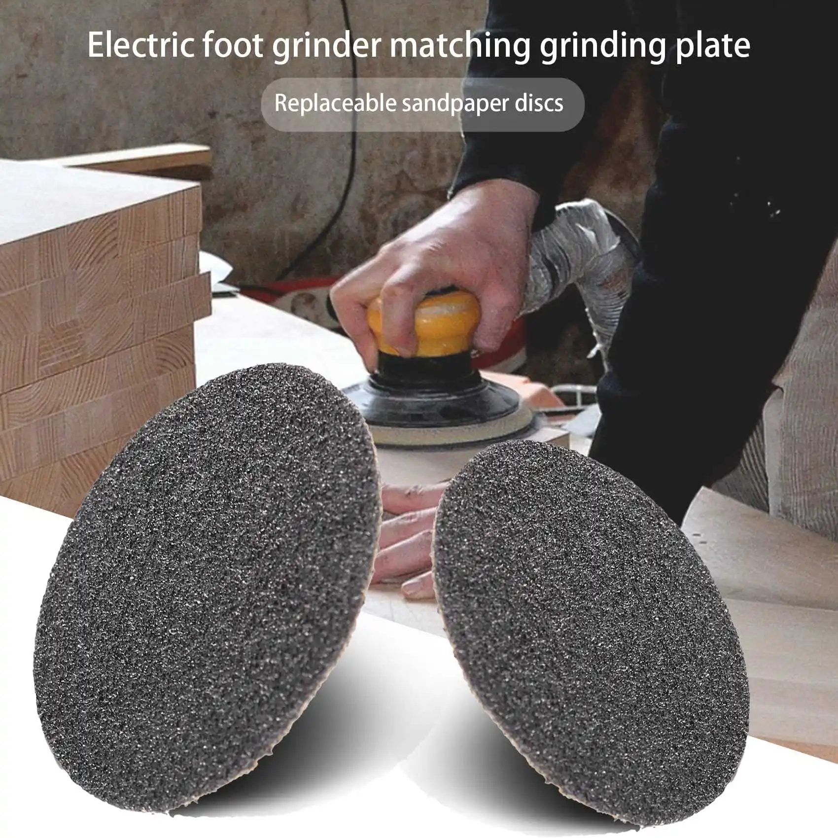 60Pcs Replacement Sandpaper Disk Discs For Electronic Foot File Callus Remover Tool-Y48A