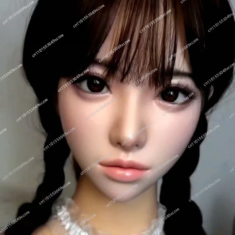 

Customizable bionic head carving, haute couture makeup, oral cavity, can be used for shooting props, head mold makeup practice