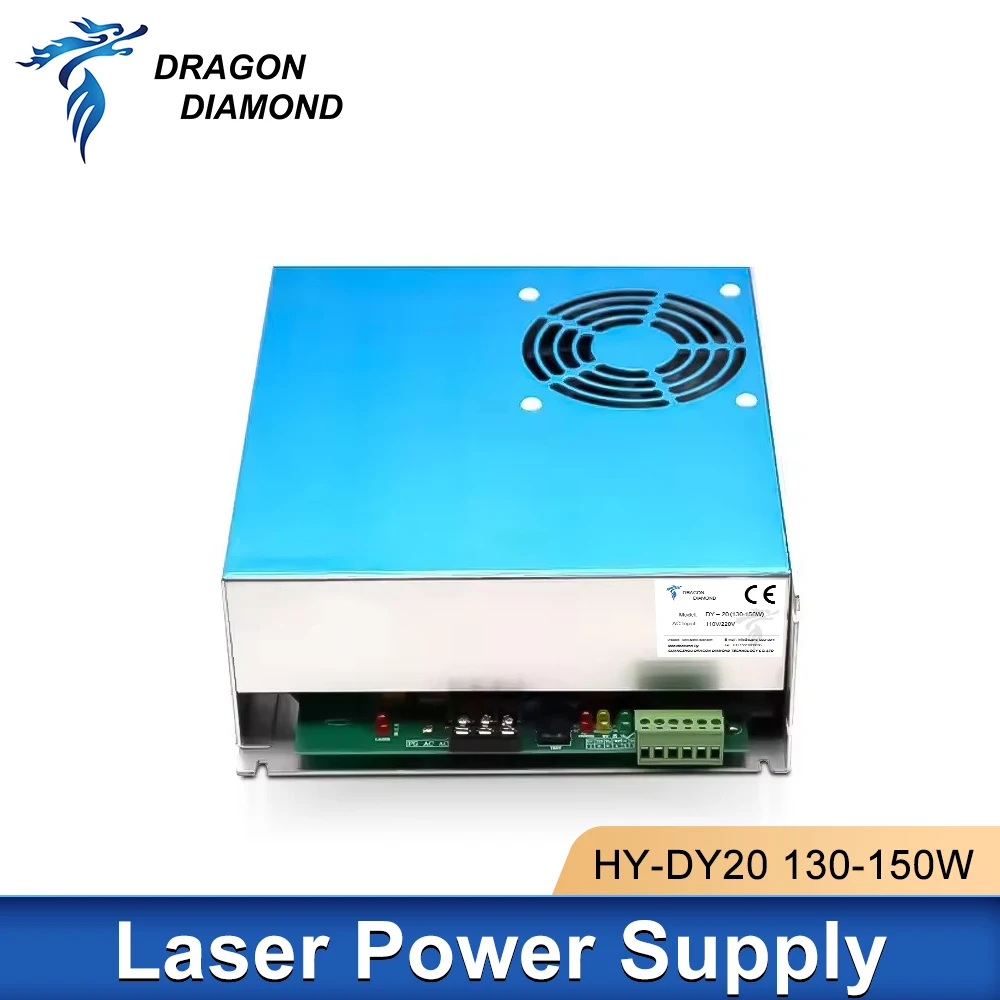 HY-DY20 150W Co2 Laser Power Supply PSU 115/230V For RECI Z6/Z8 W6/W8 S6/S8 Laser Tube Engraving and Cutting Machine
