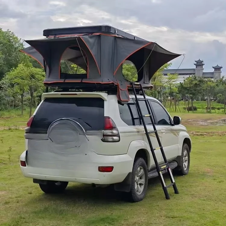 Roof-Top Camping Tent for Pickup Truck Bed Pop-Up Camping Tent for Tundra Ram Frontier Shark6 D-max Triton L200 Ranger Maverick