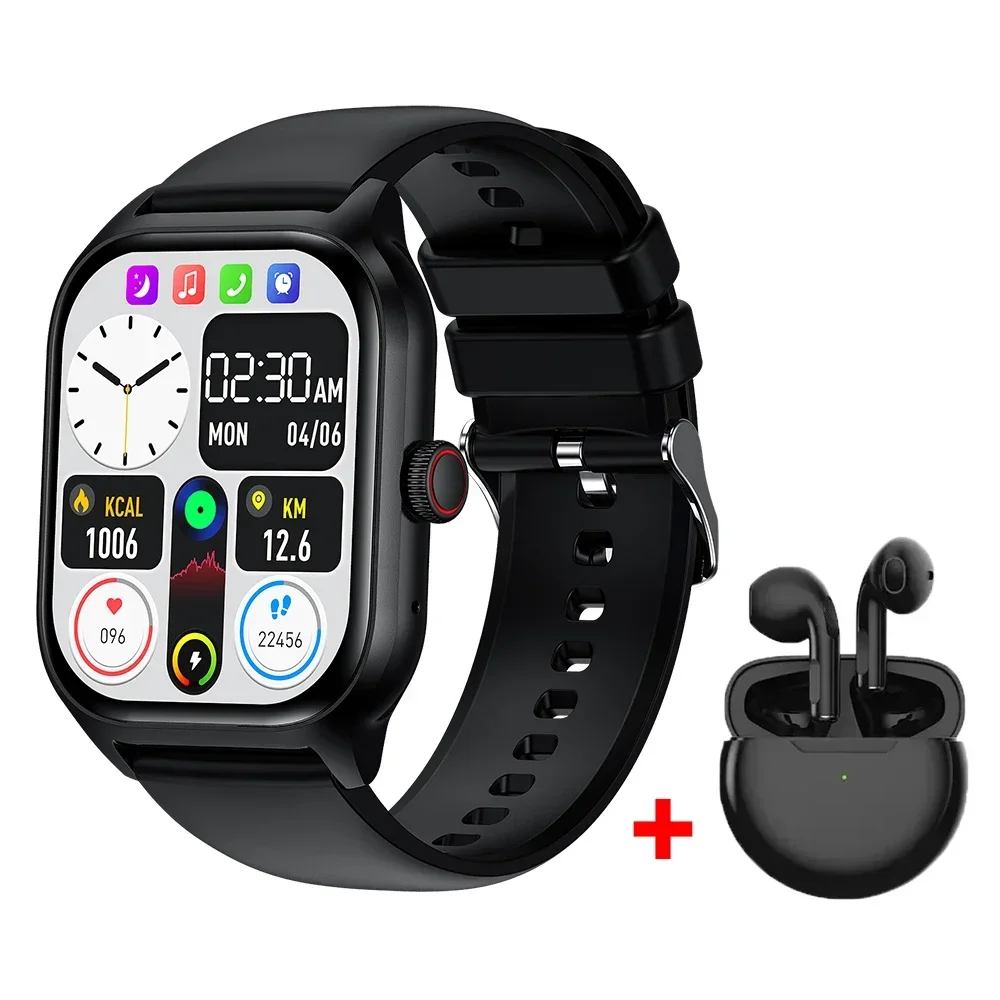 

2024 Smart Watch Schoolgirl Gift Option Bluetooth Call Touch Dial Music Fitness Tracker Sports Be Suitable for LEMFO LT10