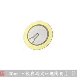 20mm Self Drive Type Piezo Element Brass Piezo Element