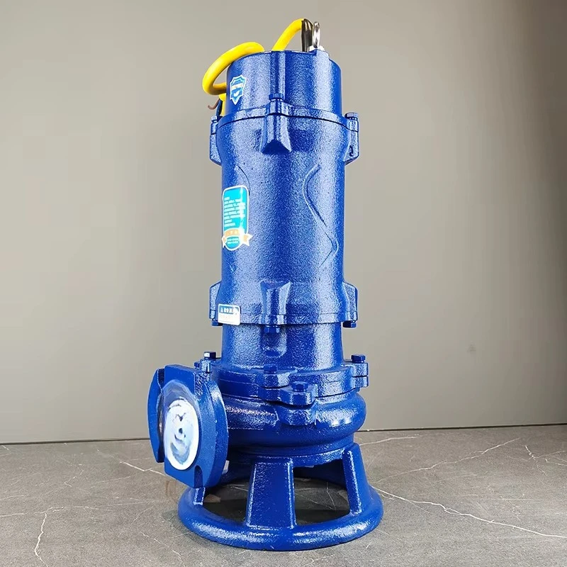 2inch Outlet Submersible Sucks Capacity Slurry Sump for Basement Effluent Sewage Grinder Pump with Cutter Best Sewage Pump