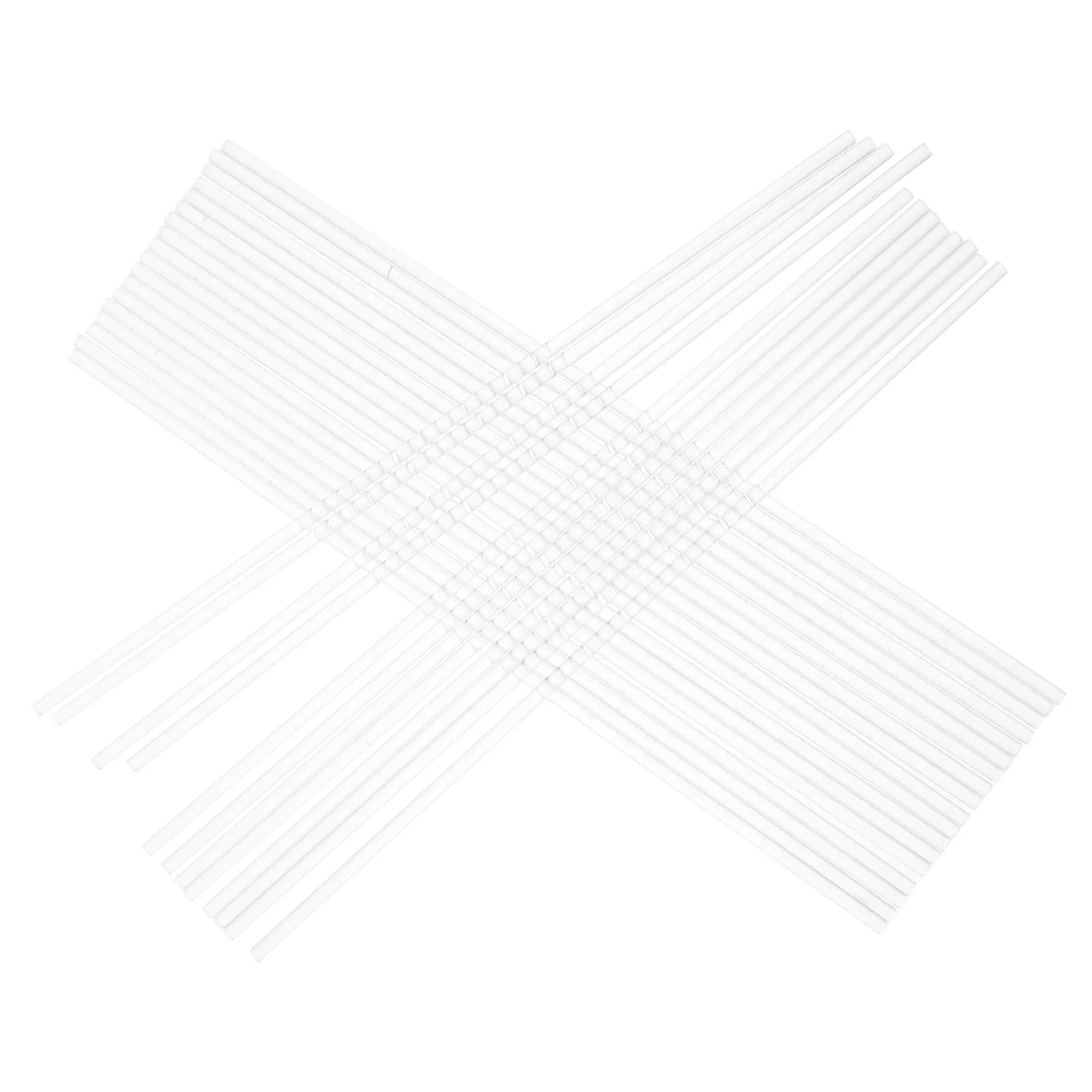 

30pcs Acrylic Rods For Crafts Clear Cylinder Dowel Sticks Support Clay Figurines Cake Toppers Craft Making Tools