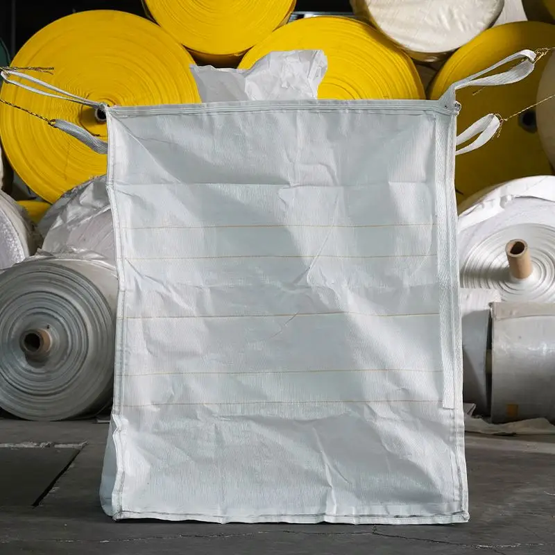 أدوات احترافية لضمان التجارة وحقيبة FIBC مضادة للكهرباء الساكنة بسعة 1 طن لتخزين الرمل