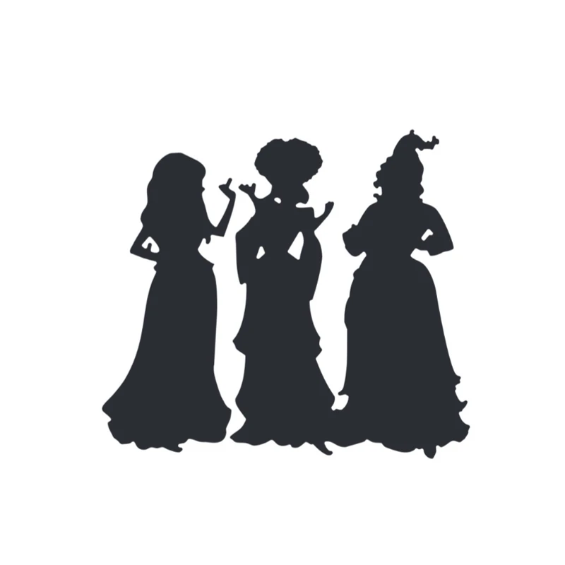 Sanderson Sisters Metal Cutting Dies Halloween Cut Dies for Scrapbooking Card Making Crafts 2024 new