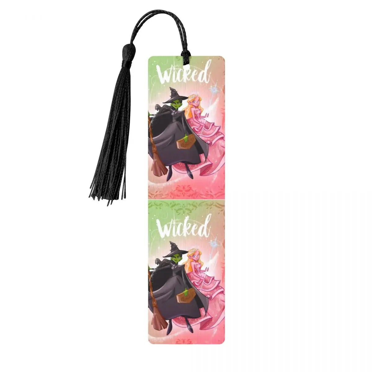 

Милая деревянная закладка с мультяшным принтом W-Wickeds, Эльфаба, ведьма и кавайная принцесса, зажим для книг, офисные школьные принадлежности, канцелярские принадлежности