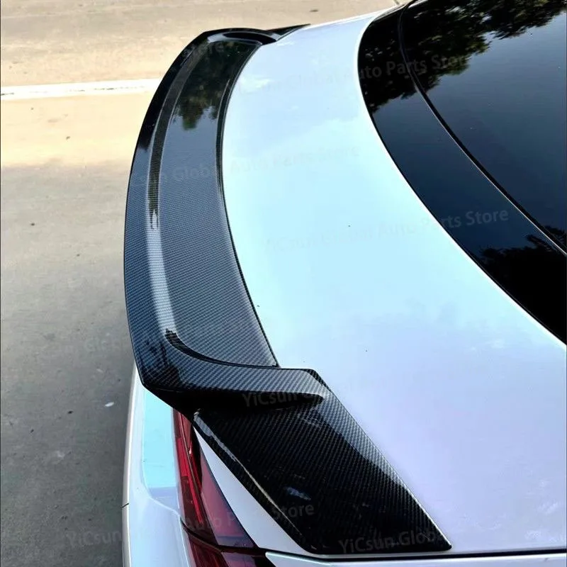 

Для Volkswagen VW Passat CC 2009-2018 ABS пластик R стиль глянцевый черный спойлер задний багажник спойлер на крыло аксессуары для стайлинга автомобилей