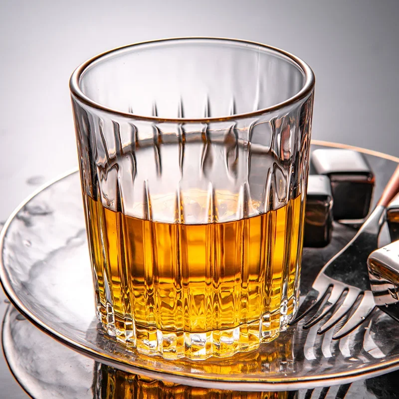 Glass Transparent Whiskey Glass Home Creative Liquor Spirits Wine Glass Beer Glass