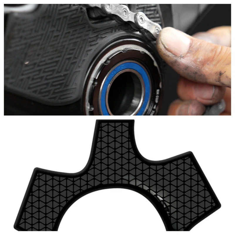 

Used For COLNAGO V4RS Rubber protective sticker at Bottom Bracket Bicycle accessories Bicycle modification protection