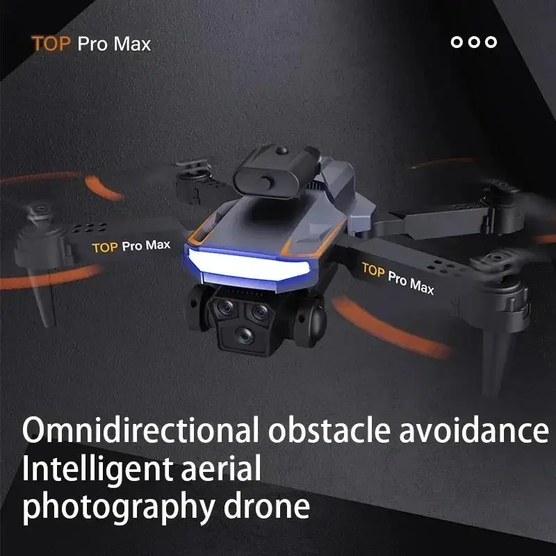 P18 Pro Drone 8K GPS HD Photography Triple Camera Optical Flow Positioning Obstacle Avoidance RC Quadcopter Toy Gift 10000M New