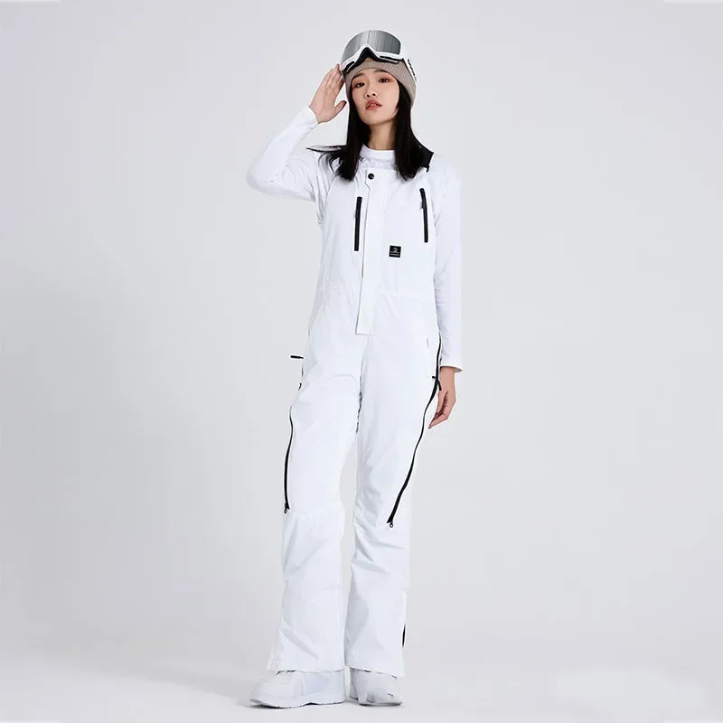 

2025 New Women's Winter Outdoor Leisure Loose Sports Snow Pants Men's Single Board Windproof Breathable Wear Resistant Ski Pants