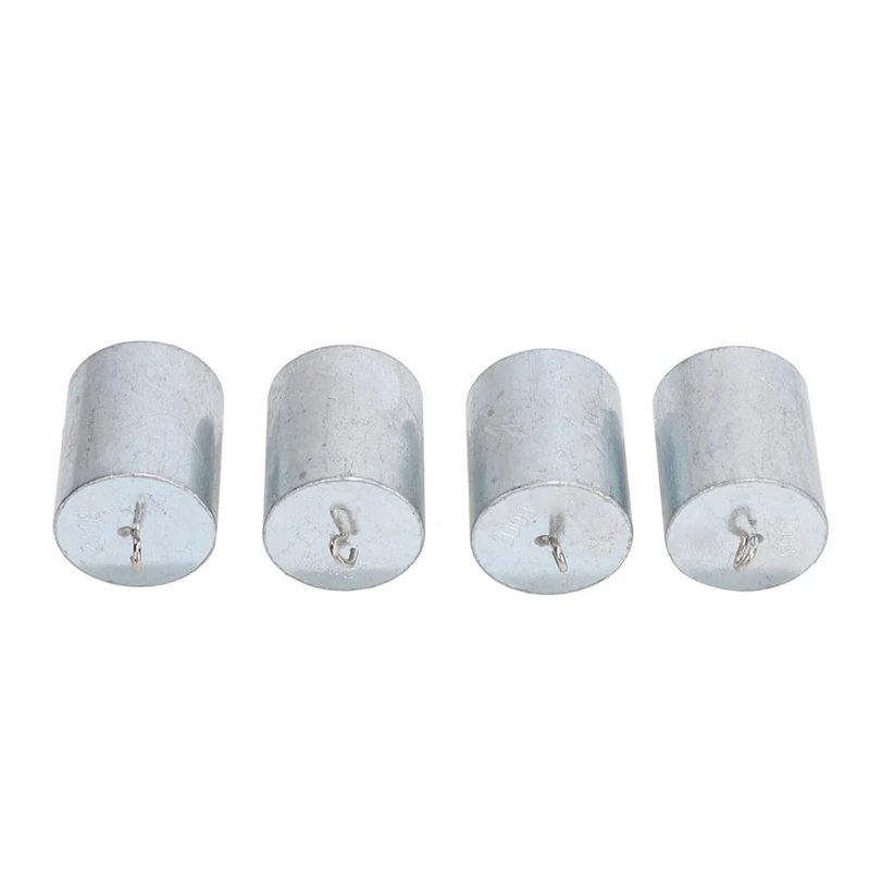 Alibration Weights 200 G, Chromeplated Steel 4 Pcs. Double Hook Weights Accuracy Of ±2% In Scale Testing Class