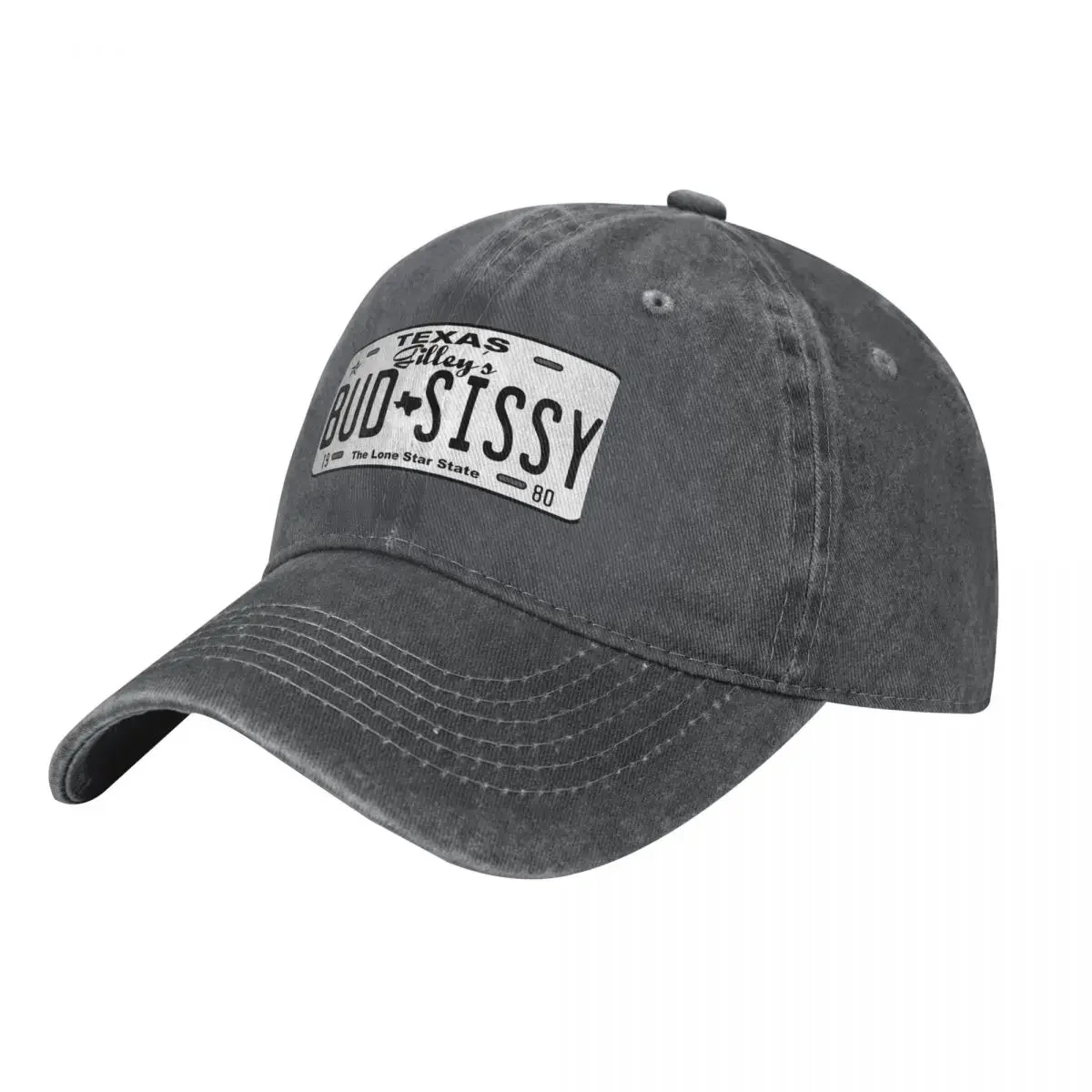 Funny Gilley's Bud N Sissy Texas Cowboy Urban License Plate Gift Baseball Cap Brand Man cap Mens Hats Women's