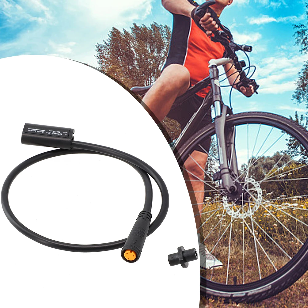 

Electric Bicycle Brake Sensor Wiring Sporting 3-Pin Yellow Socket Attached Brake Levers Components Cycling Handle